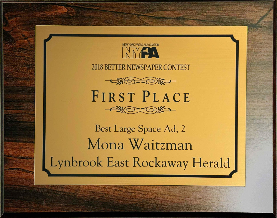 LyneBrook East Rockaway Herald Award